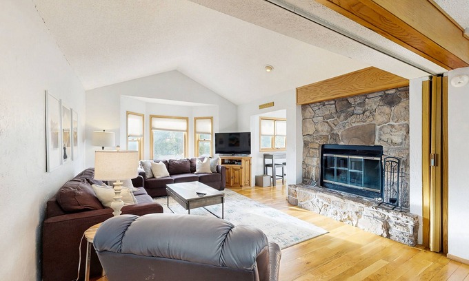 Baldy Mountain House | Updated Three-Story Home with Fast WiFi, Fireplace, & Ski Resort Views