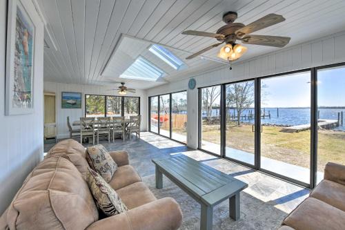 Florida Panhandle House | Updated Waterfront Escape with Dock and Fire Pit
