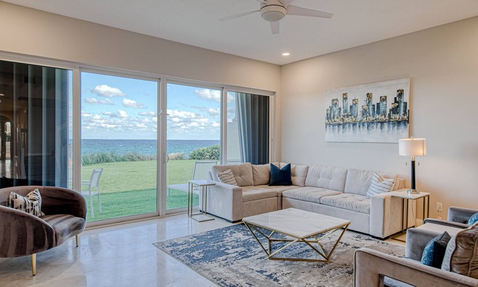 Highland Beach House | Upscale oceanview home with private beach access & pool - dogs welcomed