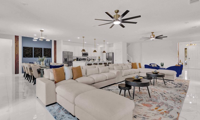 Kissimmee House | Upstay Epic 15BR Mansion for Big Groups near Parks