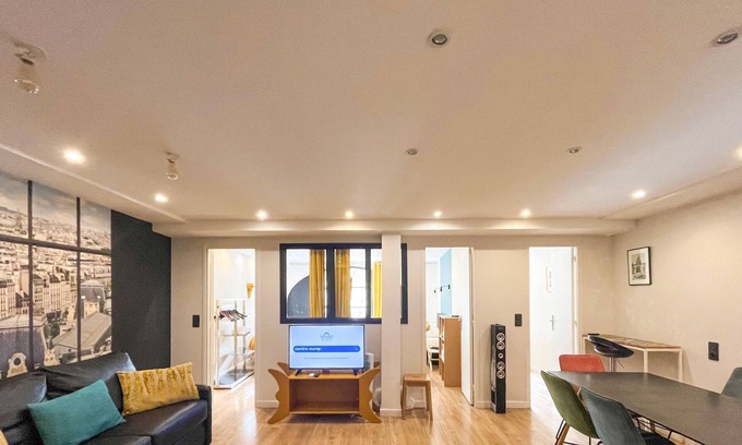 3rd Arrondissement Apartment | Urban Flat 120 - Pretty 3BDR Flat in Le Marais