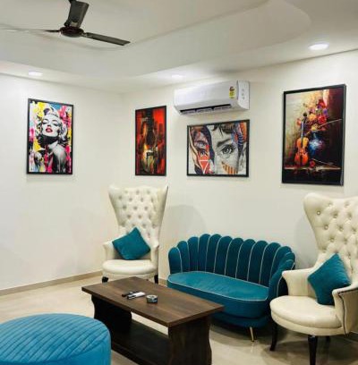 Jaipur Apartment | Urban Home by LuxAuraStays Jewel of India Area, Close to Airport