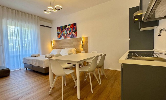 Montesilvano Cabin | Vacation apartments in new complex, 250 m from the sea, with own kitchen