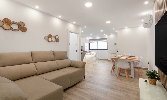 Candelaria Apartment | Vacation 'Avenida Marítima' with Sea View, Wi-Fi and Air Conditioning