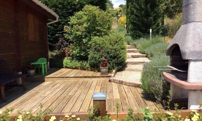 Terrasson-la-Villedieu Ski Chalet | Vacation rentals in Périgord(3 chalets) with heated salt pool