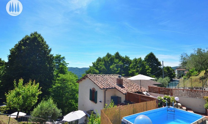 Vellano House | Vacation home with hillside view and pool