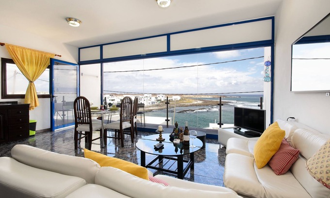 Caleta de Caballo House | Vacation property in Great Location with Wi-Fi, Balcony & Magnificent View