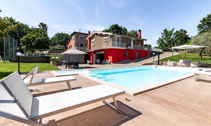 Carbognano Villa | Vacation Villa "La Quercia★ Swimming Pool-BBQ-Nature