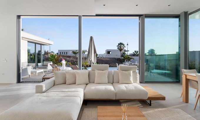 Guia de Isora Villa | Vacation Villa 'Luxliving Tenerife Dali' with Sea View, Wi-Fi and Air Conditioning