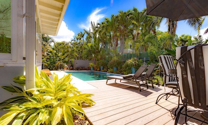 Midtown House | Vahevala: Your Tranquil Mid-Town Key West Oasis, 3BR Home, Pool & Close to Beaches & Duval Street!