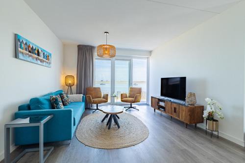 Sint-Annaland Apartment | Vakantiewoning aan het strand - tuin en terras met haven- & zeezicht - Vista Maris - Nr 14