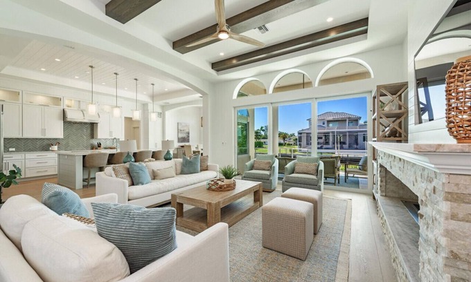 Naples Park Apartment | Vanderbilt Queen - Coastal Retreat w/Pool & Dock - 5 min to Vanderbilt Beach