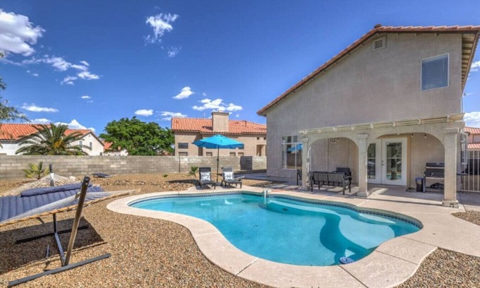 North Las Vegas House | Vegas Pool Retreat, Pool Table, 15 min to DT Vegas