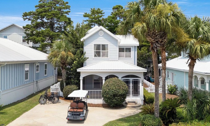 Santa Rosa Beach House | Ventana Breeze - Golf Cart - 3 bikes