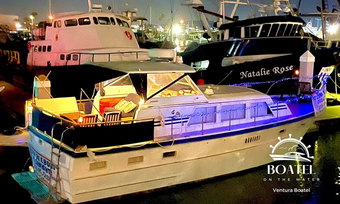 Ventura House | Ventura Boatel Stay on a boat in the best location in Ventura Harbor Great Views