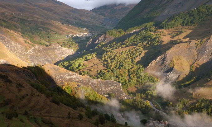 La Grave Apartment | Very nice view of the massif of Meije and the valley of the upper Romanche.