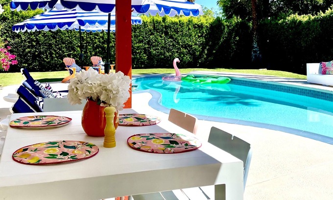 Palm Springs House | Very Private Home Located 1.5 miles from Palm Canyon Restaurants and Shopping