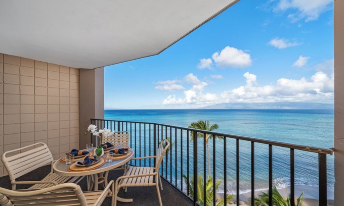 Kahana Condo | VI 904 Oceanfront 1BD Condo w Stunning Maui Views