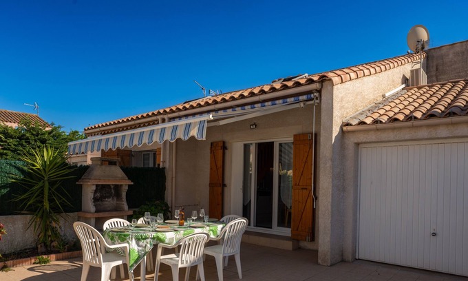 Vias Villa | Vias-Plage - Villa climatisée à 600m de la plage