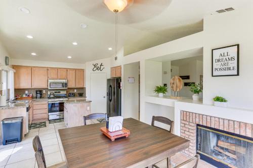 Victorville House | Victorville Home with Large Yard and Charcoal Grill!