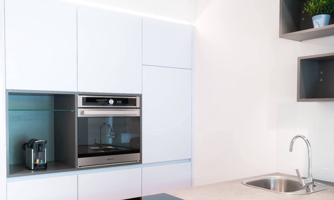 Hietzing Apartment | Vienna Residence | Trendy business apartment with walk-in wardrobe, aircon and private terrace #6368