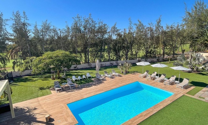 Campo Internacional Maspalomas Villa | Villa Maspalomas Royale | Luxury Retreat in Gran Canaria | Private Heated Pool.
