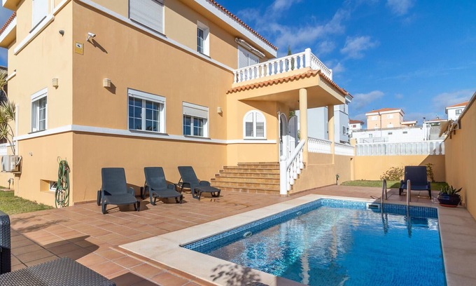 Maspalomas Villa | Villa Veneguera + Seaview + Pool + Garden