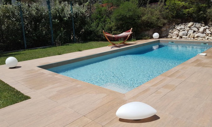 Saint-Gely-du-Fesc Villa | Villa 6 pers, swimming pool, garden, summer kitchen, pétanque, near Montpellier