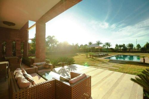 Annakhil Villa | Villa 7 chambres de luxe palmeraie