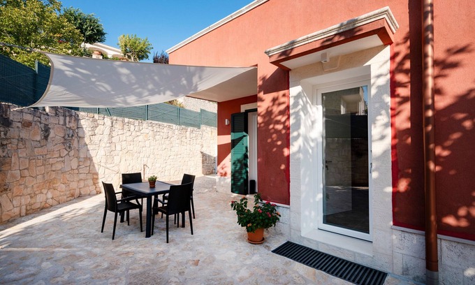 Selva di Fasano Apartment | Villa Ada - Apartment 'Monica' with Private Terrace, Wi-Fi and Air Conditioning