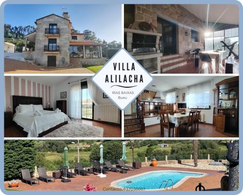 Bueu Villa | Villa Alilacha - Piscina Barbacoa Playa 500 m