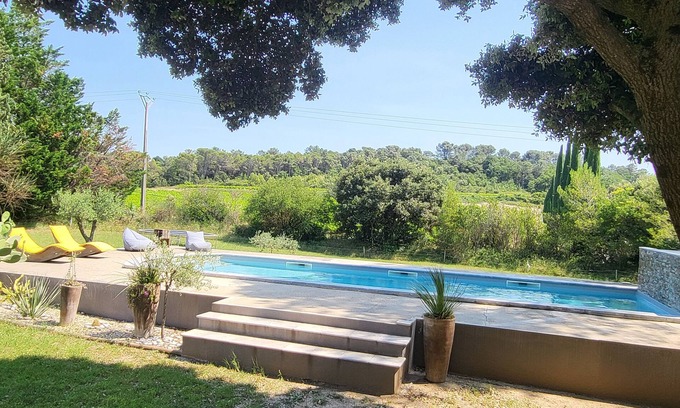 Mondragon House | Villa au Calme Piscine et Clim