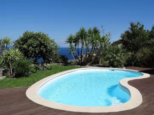 Sisco Villa | Villa avec piscine vue mer et montagne