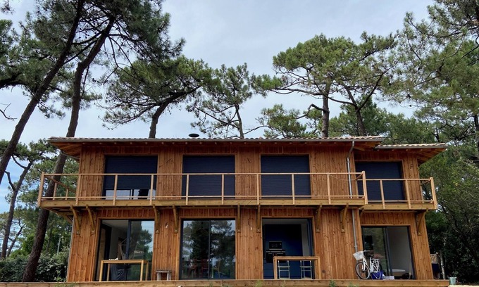 Le Canon Villa | Villa Avec vue sur le Bassin et à Deux Minutes du Village de L'herbe