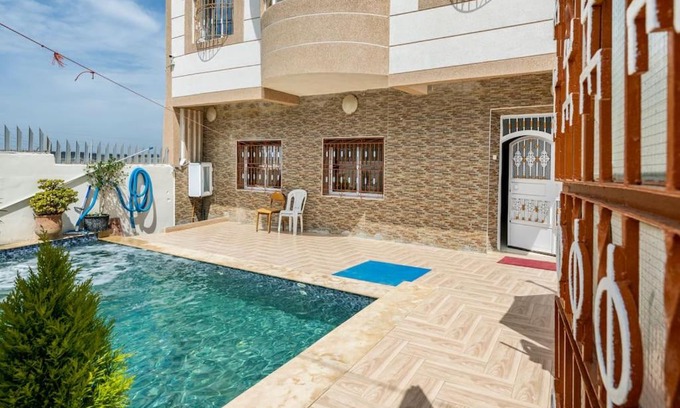 Hjar Ennhal Villa | Villa avec vue sur mer