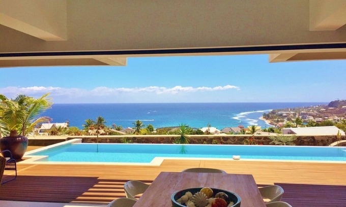 Carosse House | *VILLA BEL HORIZON* - ocean view swimming pool jacuzzi