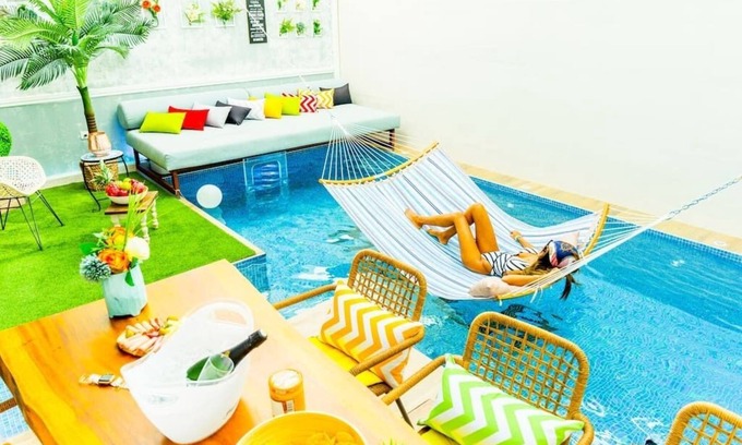 Dominicus Apartment | Villa Bella mit privatem Pool, Bar and Grill