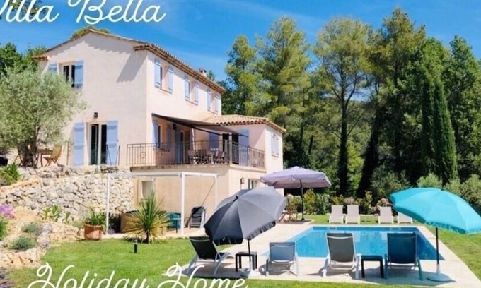 Fayence House | VILLA BELLA swimming pool 12 people