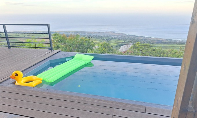 Saint-Leu Villa | Villa Bellevue in the heights of Saint Leu: breathtaking views