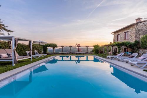 Lucca Villa | Villa Borbone in Pieve S. Stefano, Lucca