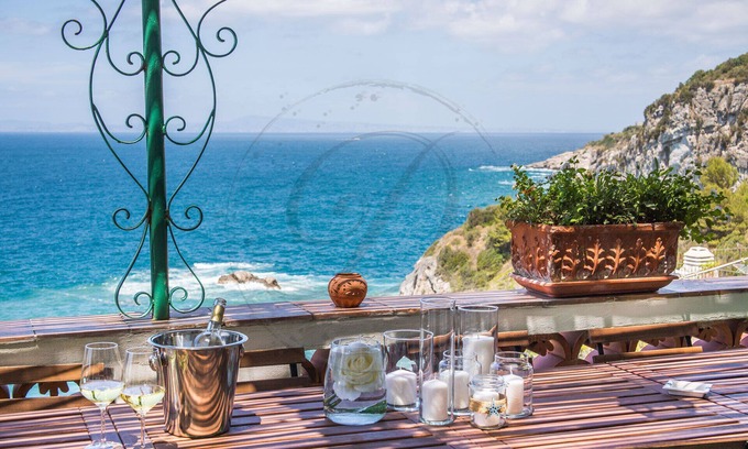 Massa Lubrense Villa | Villa Capriccio - Sorrento Peninsula Villa by the sea with Swimming pool