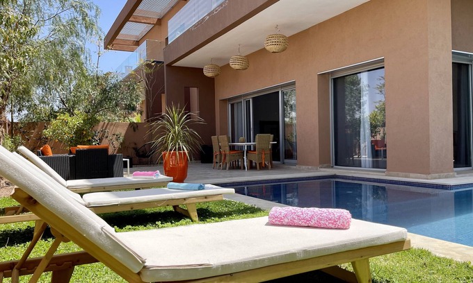 Tassoultante Villa | Villa Caty Kech New 3 suites Secure domain