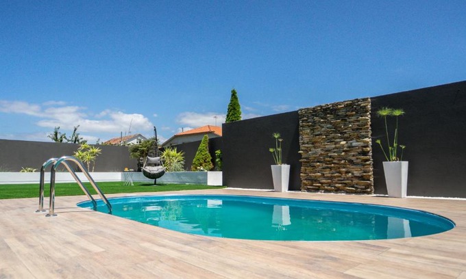 O Grove Apartment | Villa con piscina a pie de playa