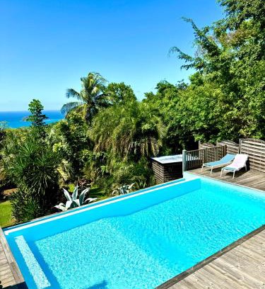 Cafeiere Villa | Villa d'exception vue sur mer avec piscine privée - Idéalement située proche plages !