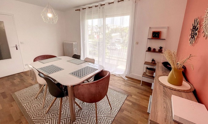 Donville-les-Bains House | Villa Donville-les-Bains, 3 bedrooms, 6 persons