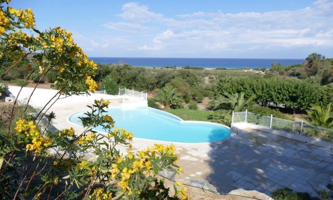 Lozari Condo | Villa Duplex Residence Tourisme Piscine 400 Metres Plage Lozari Ideal Familles