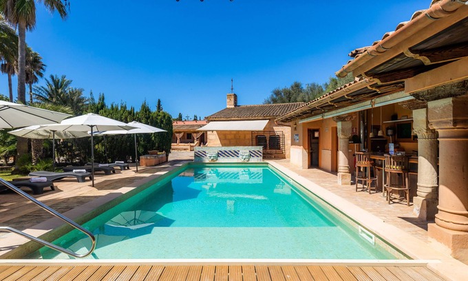 Campos Villa | Villa 'Es Revellar' with Pool, 2 Private Terraces & Wi-Fi