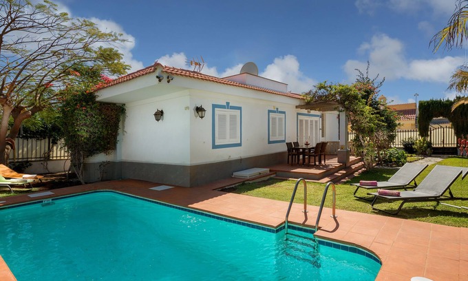 Maspalomas Villa | Villa with private pool near the beach and golf course