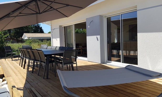 Vendays-Montalivet House | Villa Familiale de 14 Personnes