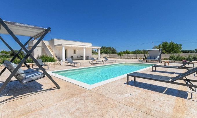 San Vito dei Normanni Villa | Villa Gioena. Private pool, fenced garden. Close to sandy beaches.